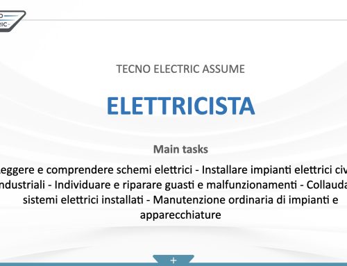 Posizione aperta: ELETTRICISTA